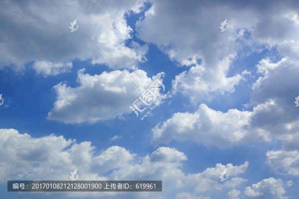 藍(lán)天白云天空背景