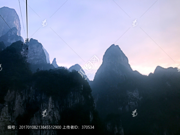 張家界,天門山,索道,著名景點