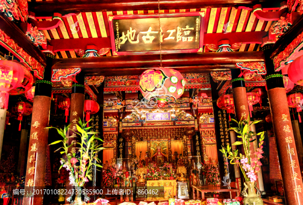媽祖廟內(nèi)景
