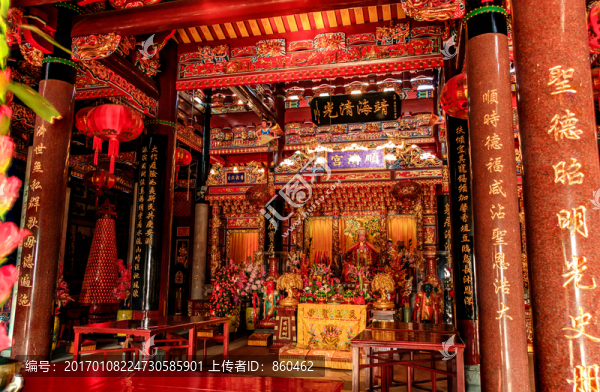媽祖廟,金碧輝煌的天后宮