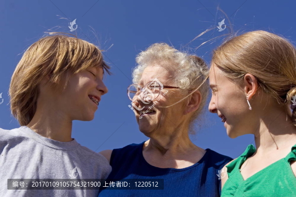 孩子的祖母