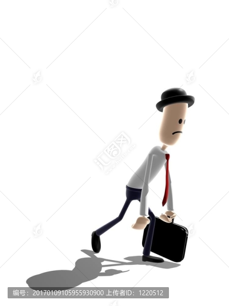 疲憊的商人