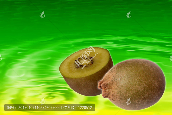 獼猴桃果汁背景圖像