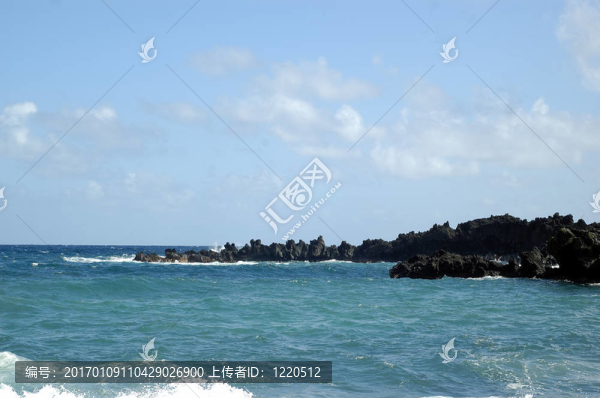 崎嶇的海岸線