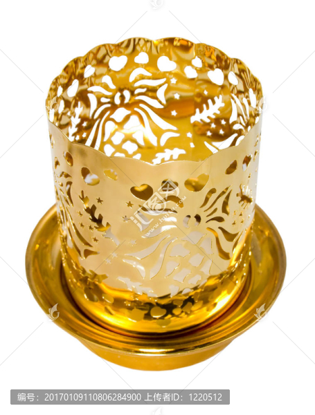 從一個(gè)銅燭臺