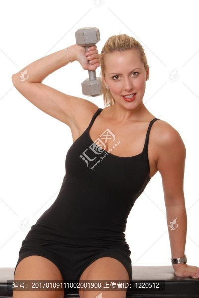 健身的女孩6