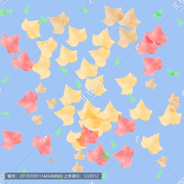 秋天的樹葉藝術(shù)