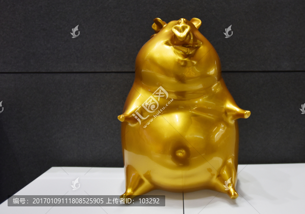 十二生肖,豬雕