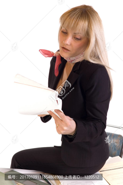 辦公室里的商業(yè)女性