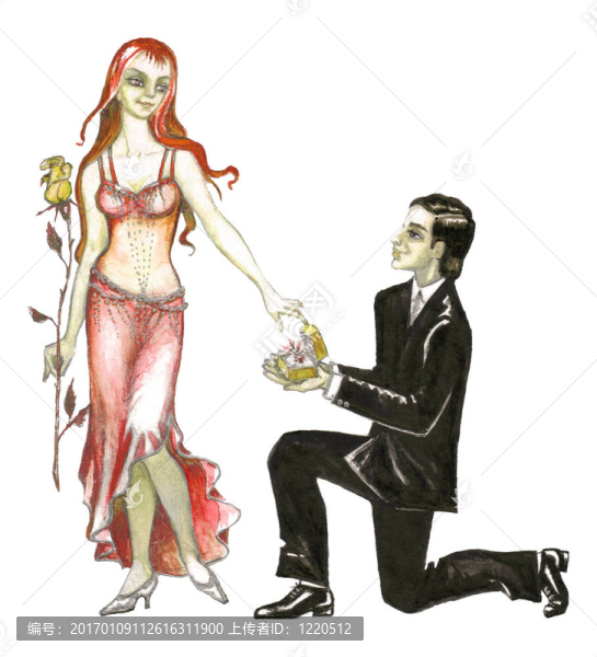婚姻提案的股票說明