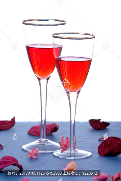 葡萄酒和玫瑰