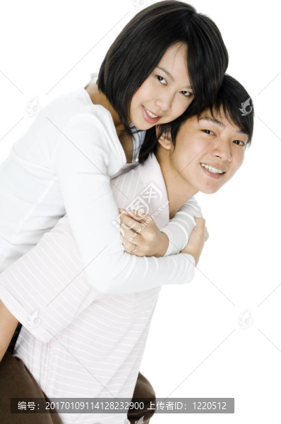 可愛的一對
