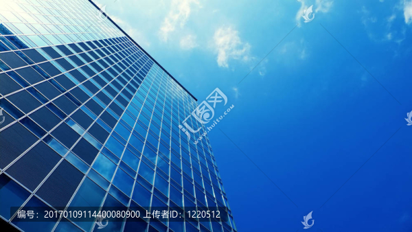 現(xiàn)代的建筑樓上