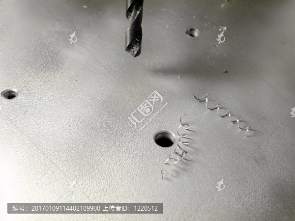 在鉆孔中的鉆孔