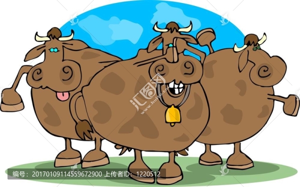 畏縮的奶牛