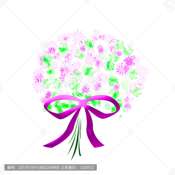 粉彩花束