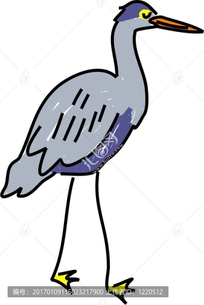 蒼鷺