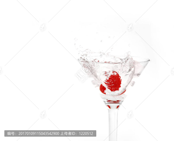 Martini,Glass的櫻桃