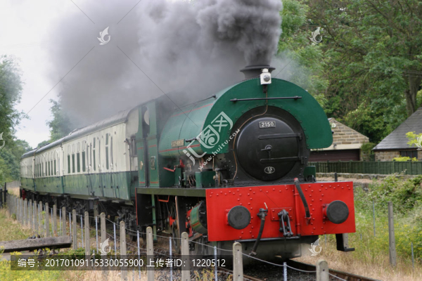蒸汽機車2150在Elsecar