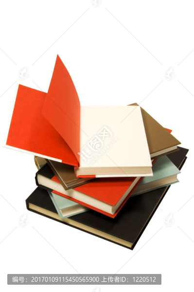 堆書