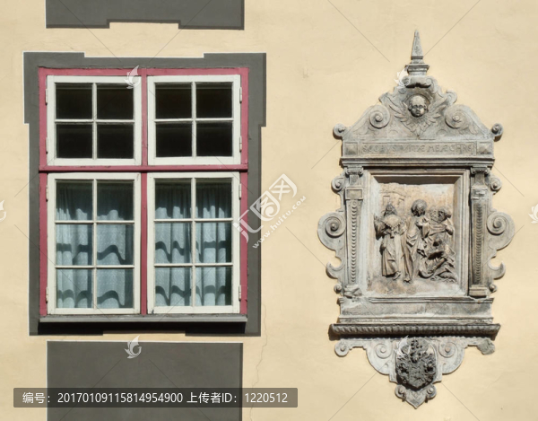 獨特的窗戶和裝飾標志