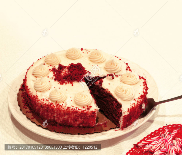 紅天鵝絨巧克力蛋糕