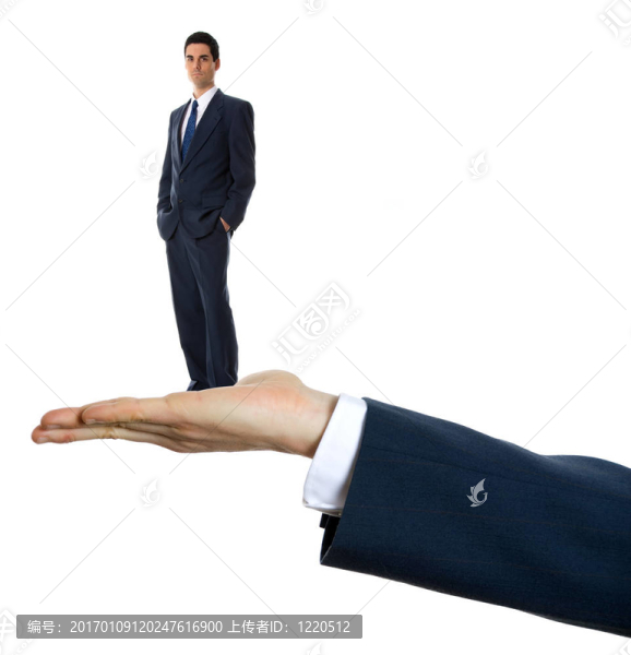 手