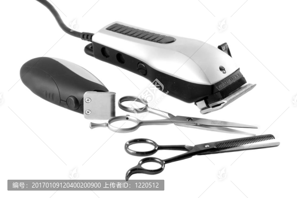 理發(fā)店的工具