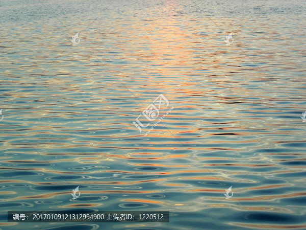 平靜的海浪