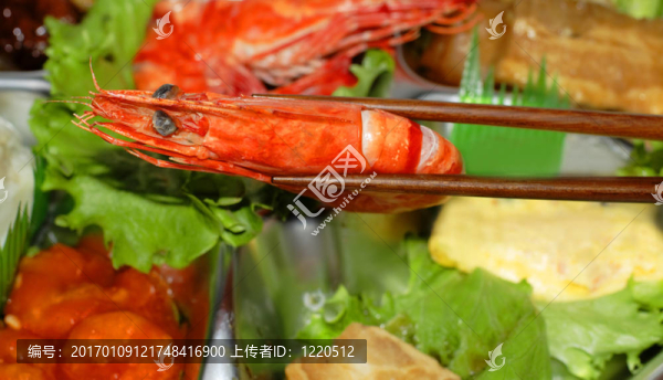 蝦盤細(xì)節(jié)