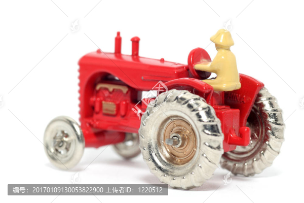 舊玩具車牽引車
