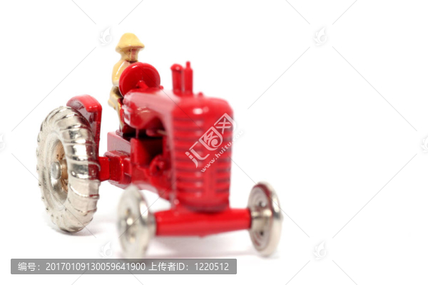 舊玩具車牽引車