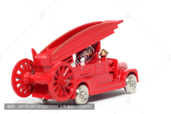 舊玩具消防車(chē)