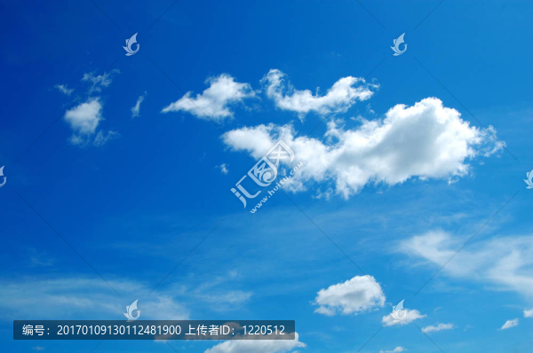 多云的天空背景