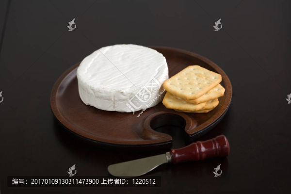 奶酪和餅干