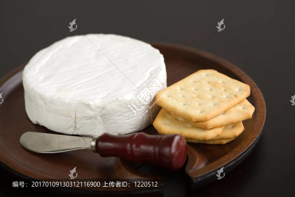 奶酪和餅干
