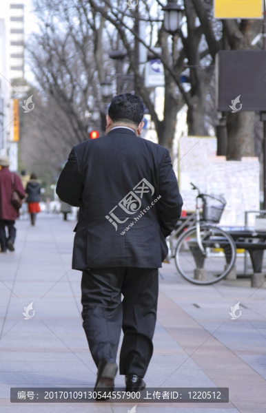 肥胖的商人