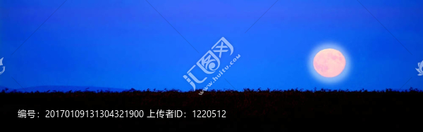 月亮的升起