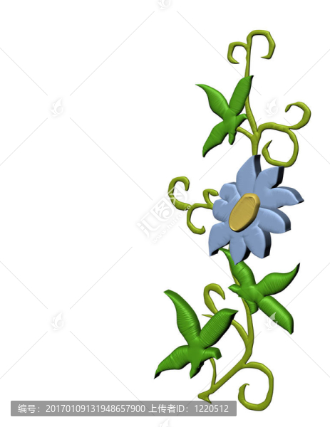 孤立的邊花