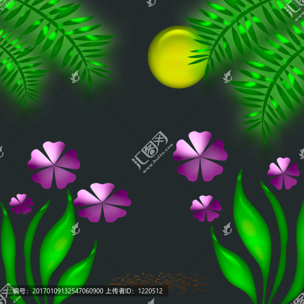 熱帶的夜晚