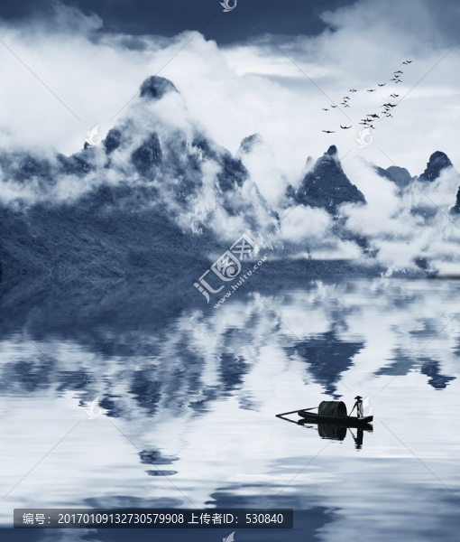 水墨山水
