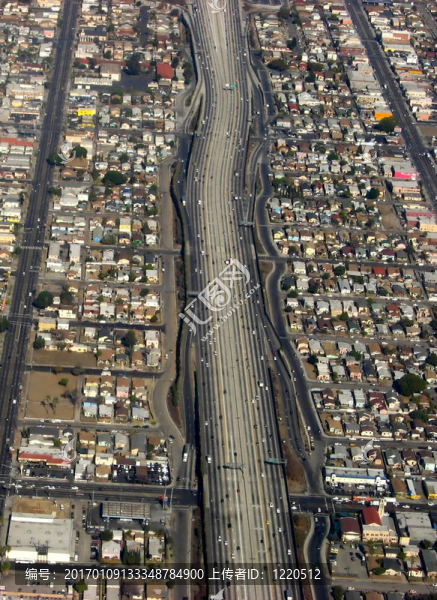 繁忙的洛杉磯街頭