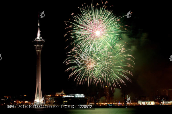 煙花慶祝新年