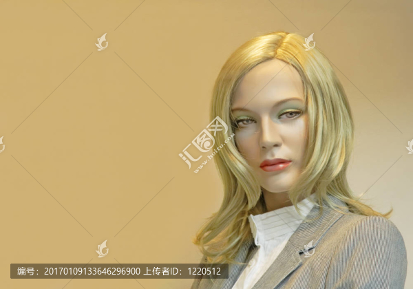 模特的肖像