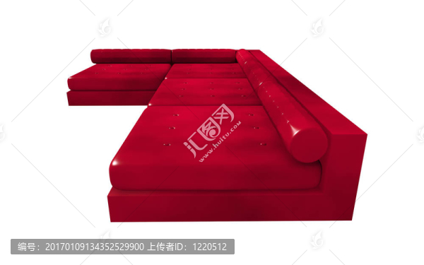紅色的沙發(fā)