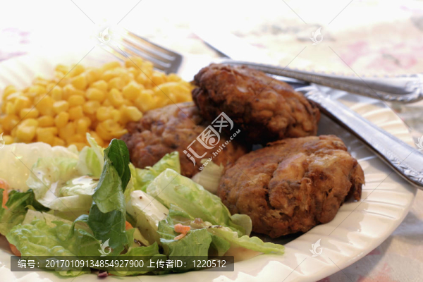 蟹肉餅