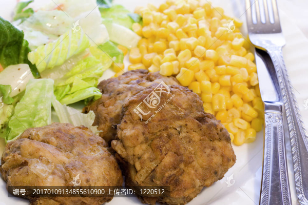 蟹肉餅
