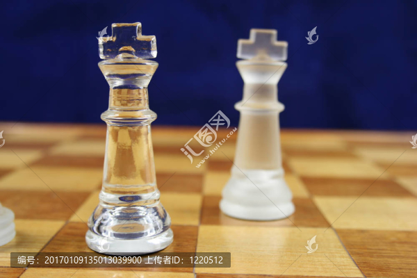 國(guó)際象棋游戲-,2大天王藍(lán)色背景