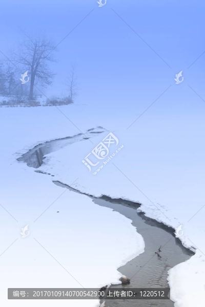 結(jié)冰的湖