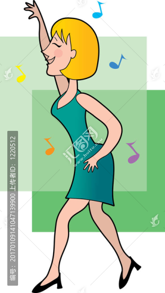 女人跳舞
